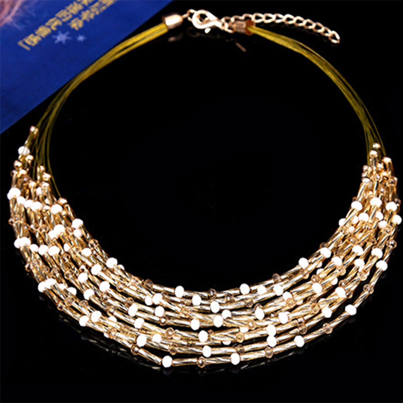 Vintage Gothic Collarbone Decoration Necklace MH9024