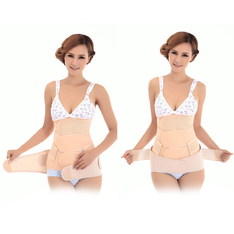 3 Pieces Corset Body Shaper Waist Slimmer Gastric Belt Pelvis  MH1089
