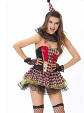 Brown Lace Skirt Costume  MH3137