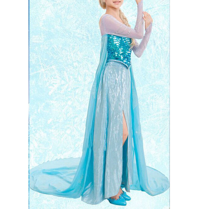 Princess long dress costume S-XXL MH3209