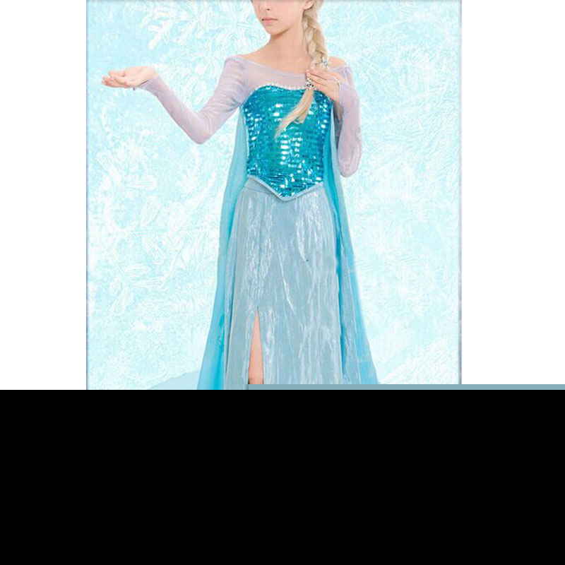 Princess long dress costume S-XXL MH3209