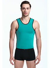 Blue Neoprene Sweat Men Slimming Corset  XS-XXL MH1195B