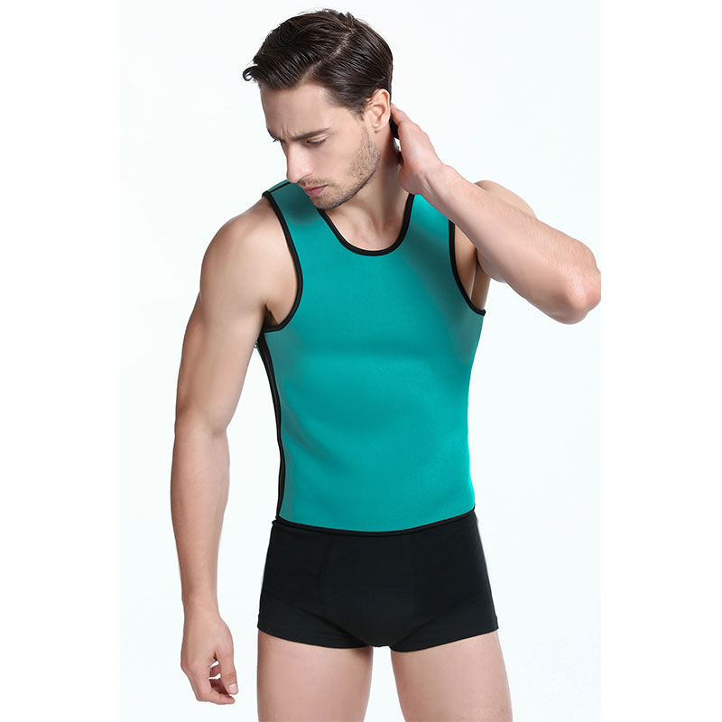 Green Ultra sweat men latex corset XS-XXL MH1195