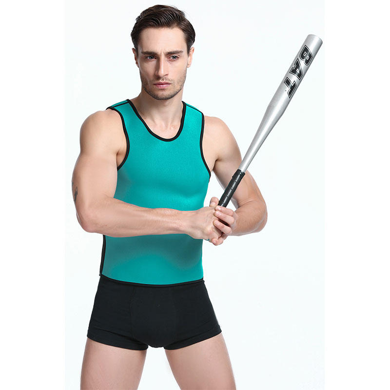 Green Ultra sweat men latex corset XS-XXL MH1195