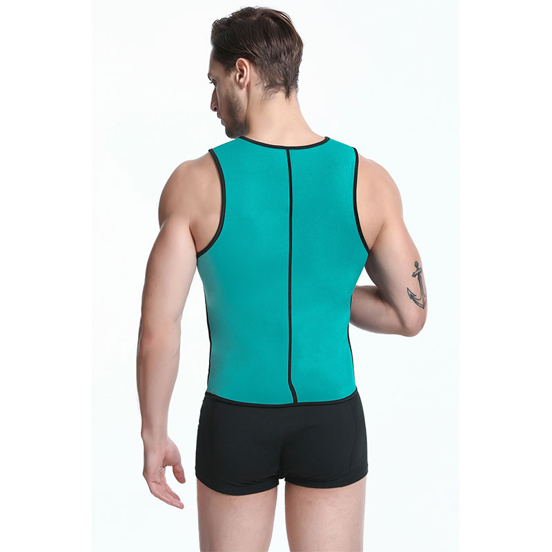 Green Ultra sweat men latex corset XS-XXL MH1195