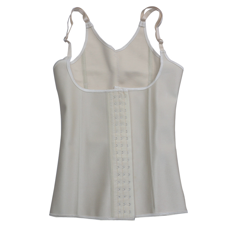 Nude Two Strspes Latex Vest Corset XS-6XL MH1001N