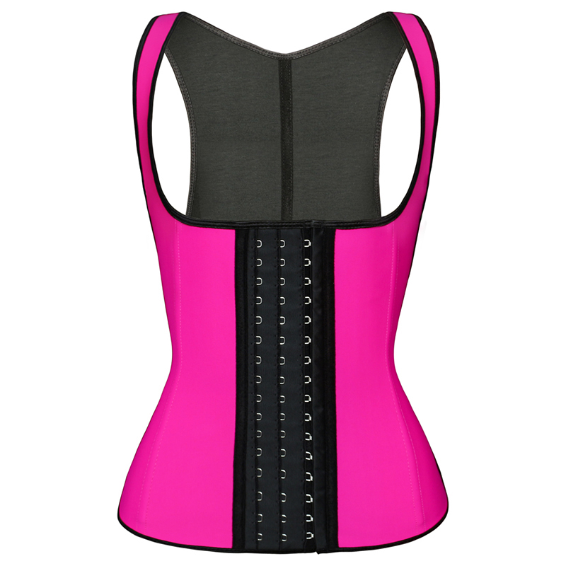 Pink Two Strapes Vest Waist Cincher XXS-6XL MH1011