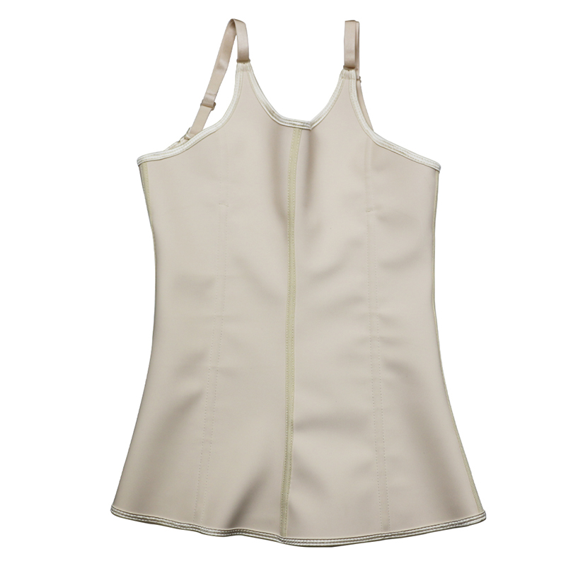White Adjustable Hooks with Zipper Latex Vest S-3XL MH1259