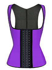 Purple 9 steel bone Vest Waist Cincher XXS-6XL MH1012