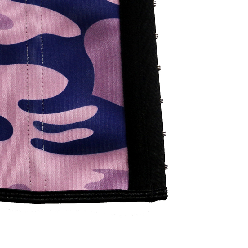 Steel Bones Pink Printed Latex Waist Trainer XS-3XL ZC1430