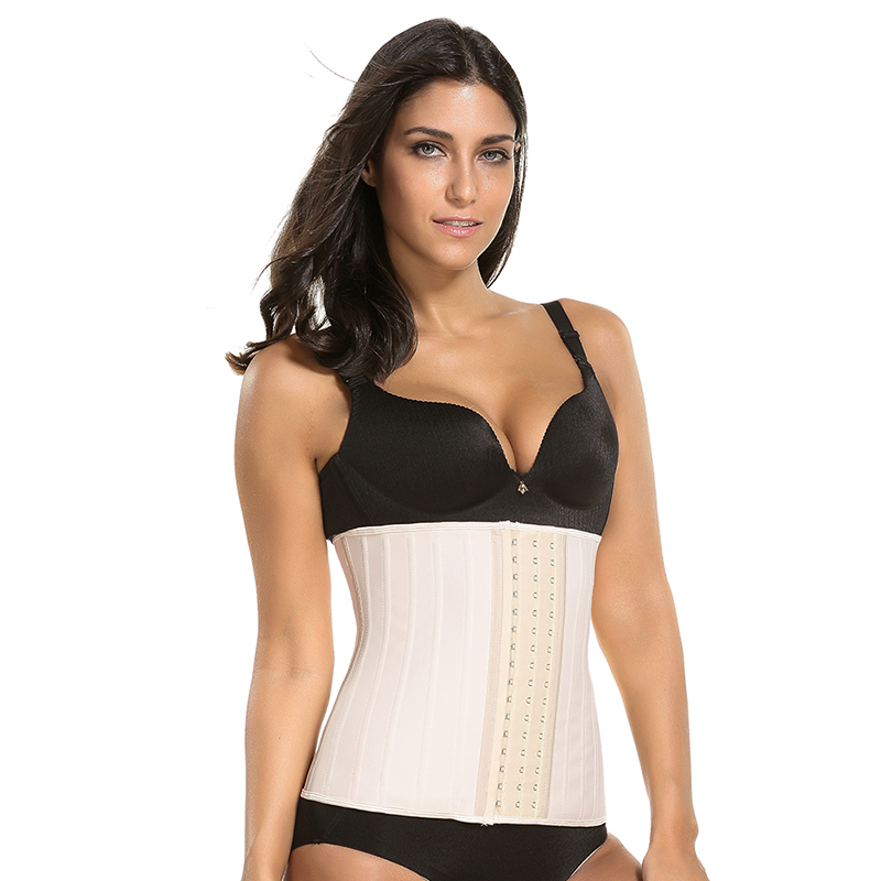 Classic Nude 25 Steel Bone Latex Waist Trainer MH1310