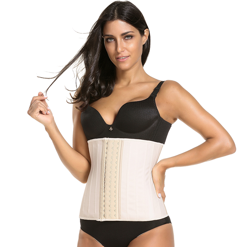 Classic Nude 25 Steel Bone Latex Waist Trainer MH1310