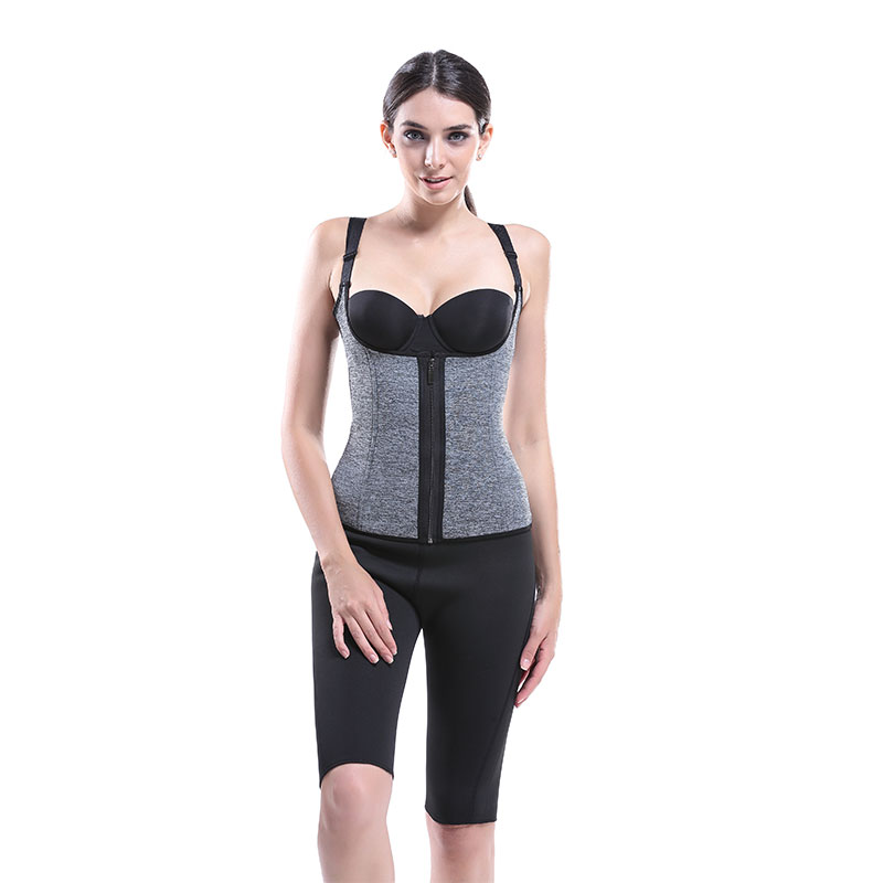 Neoprene Sauna Vest Weight Loss With Zipper MH1529