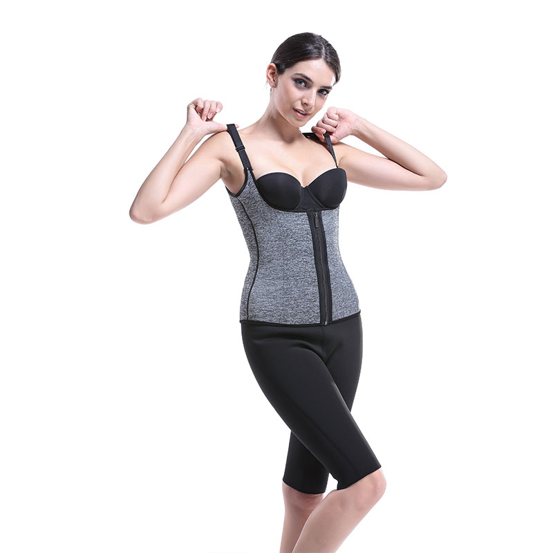 Neoprene Sauna Vest Weight Loss With Zipper MH1529