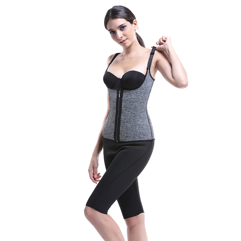Neoprene Sauna Vest Weight Loss With Zipper MH1529