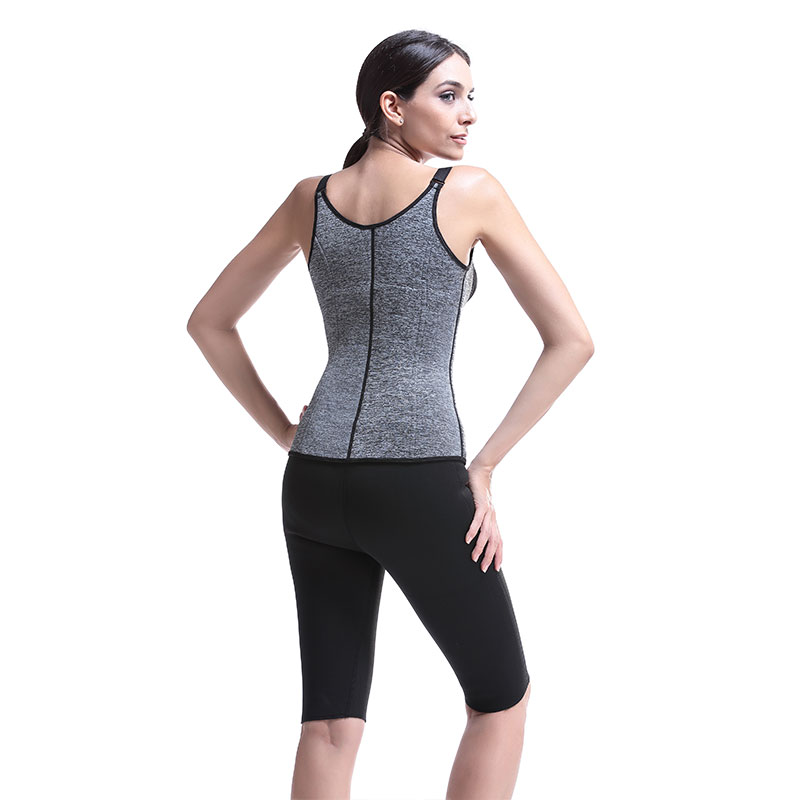 Neoprene Sauna Vest Weight Loss With Zipper MH1529
