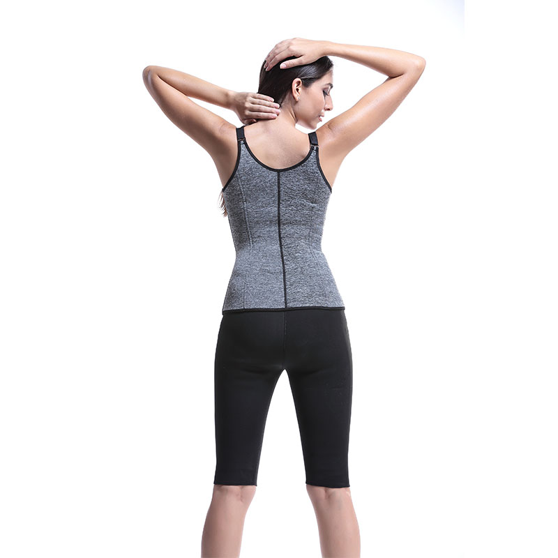 Neoprene Sauna Vest Weight Loss With Zipper MH1529