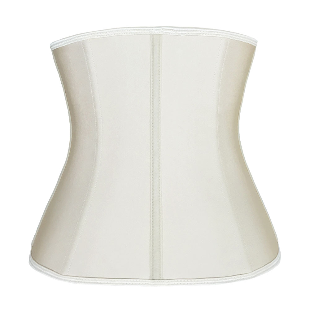 Nude latex steel bone corset XXS-6XL MH1174