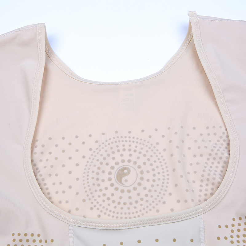Nude Graphene Negative Ions Caffeine Power Stone Body Shaper S-4XL MH1496