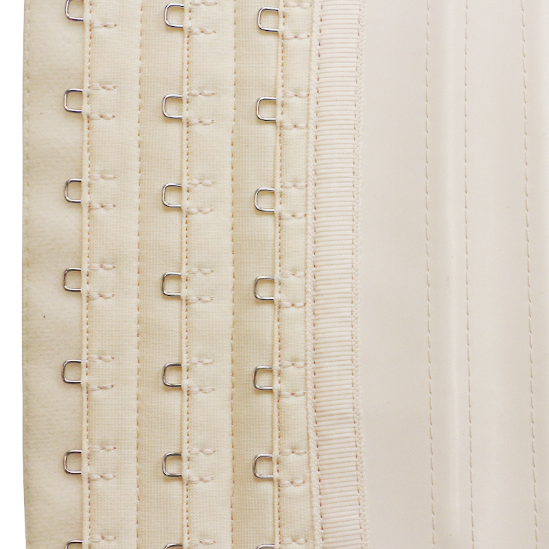 Nude Short Torso 9inch 25steel Bones Latex Waist Trainer S-6XL MH1503