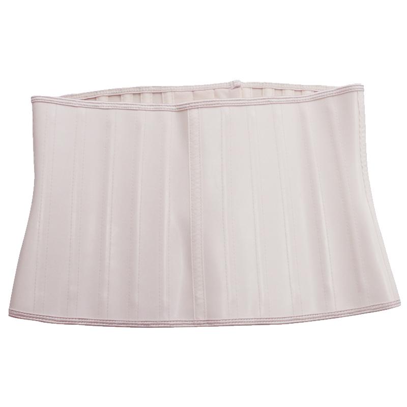 Nude Short Torso 9inch 25steel Bones Latex Waist Trainer S-6XL MH1503