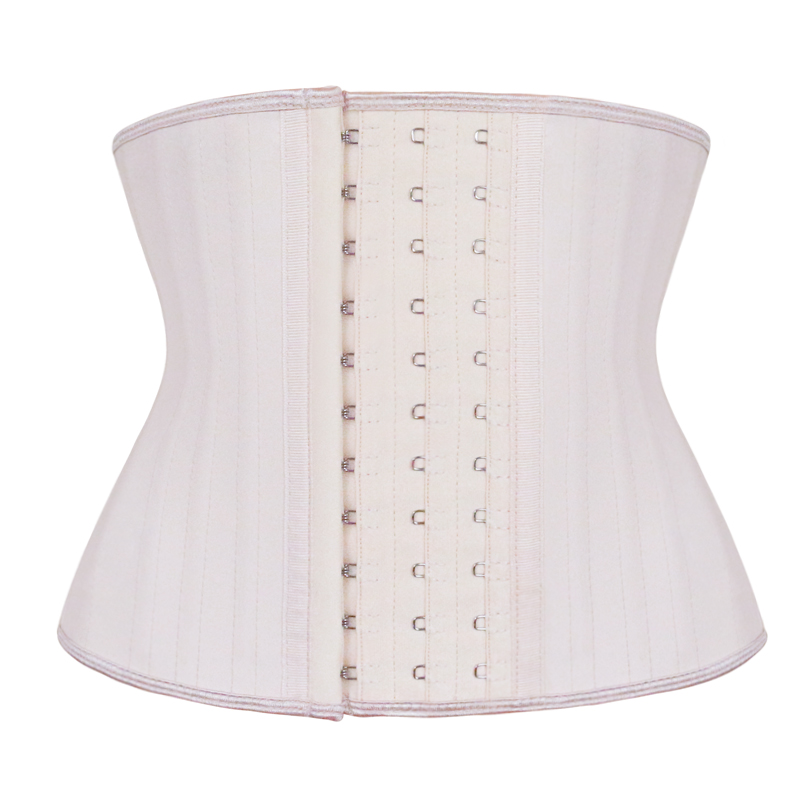 Nude Short Torso 9inch 25steel Bones Latex Waist Trainer S-6XL ZC1503