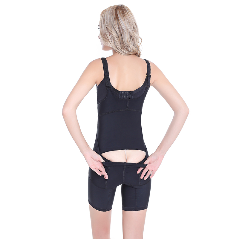 Black Seamless Fat Burning Postpartum Body Shaper S-4XL MH1509