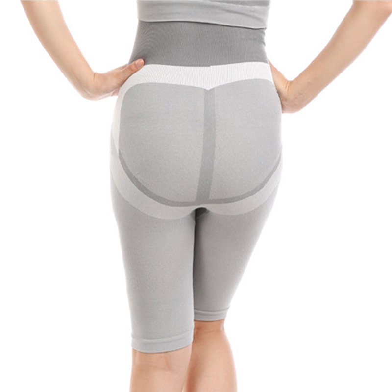 Grey Breathable Seamless Shaper Pants One Size MH1563