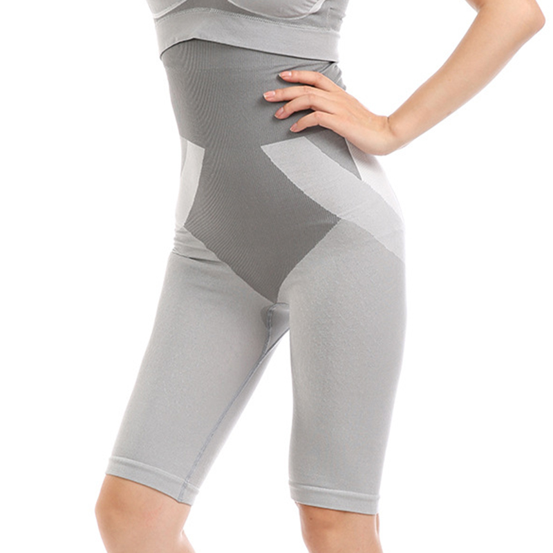 Grey Breathable Seamless Shaper Pants One Size MH1563