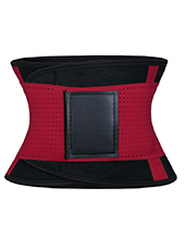Red Neoprene Slimming Waist Belt MH1667 S-2XL