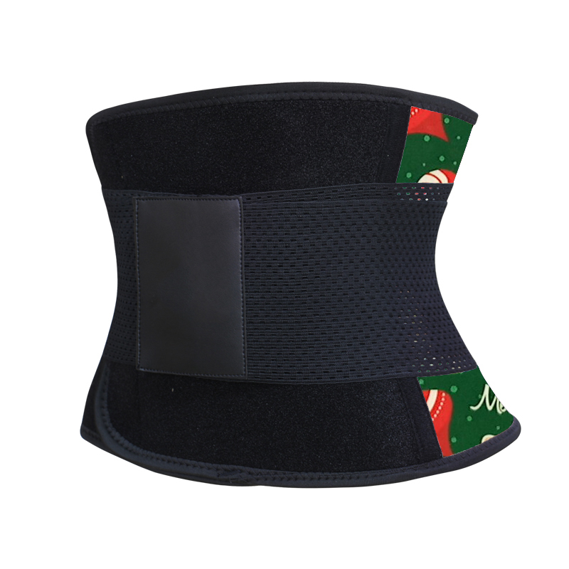 Christmas Latex Steel Bones Waist Trimmer Belt XS-3XL MH1864