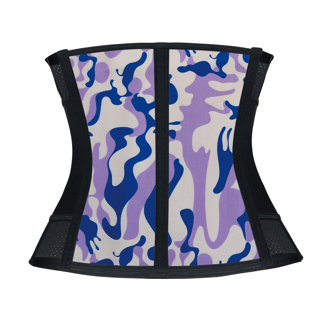 Camouflage Latex Waist Trainer Elastic Belt 3XS-6XL MH1860