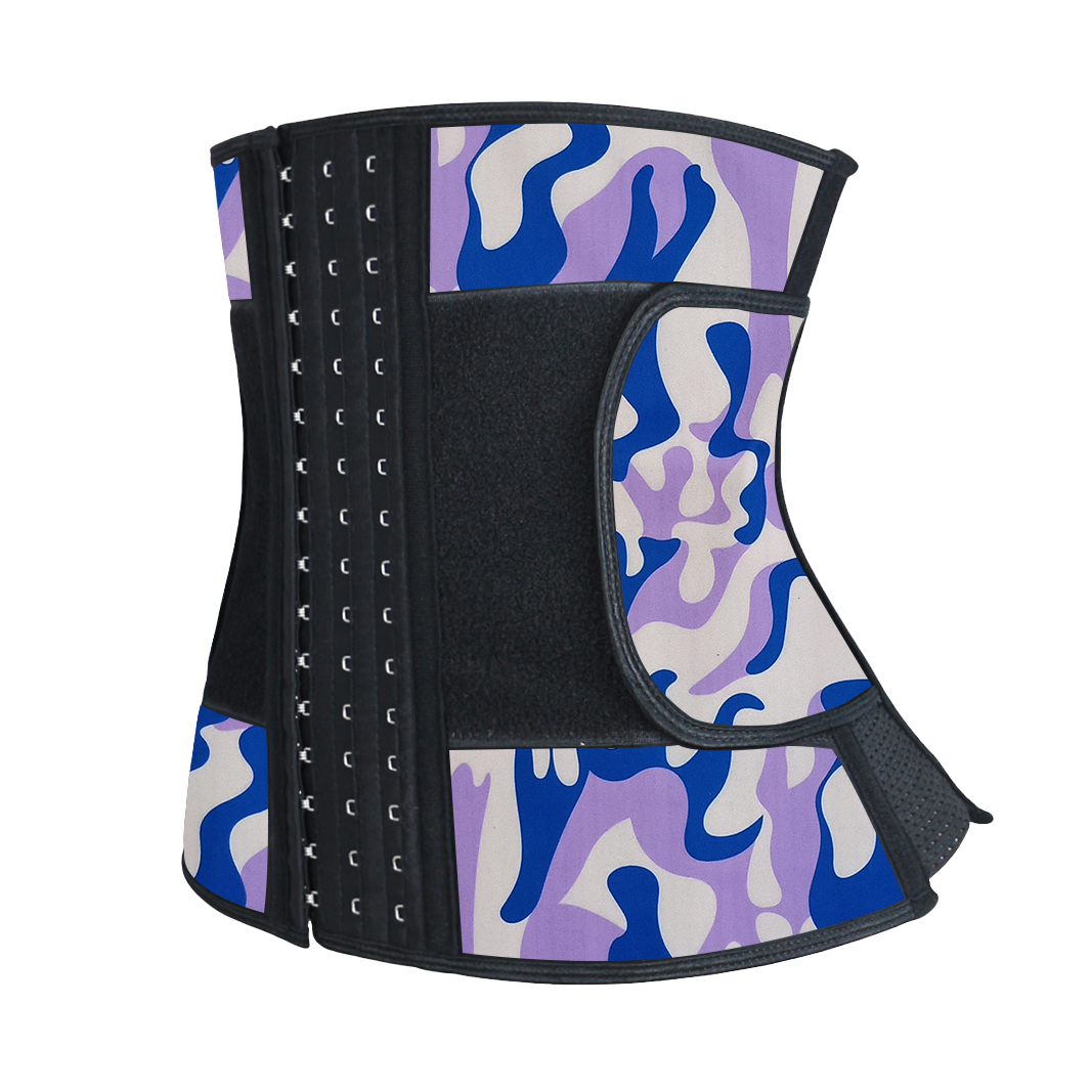 Camouflage Latex Waist Trainer Elastic Belt 3XS-6XL MH1860