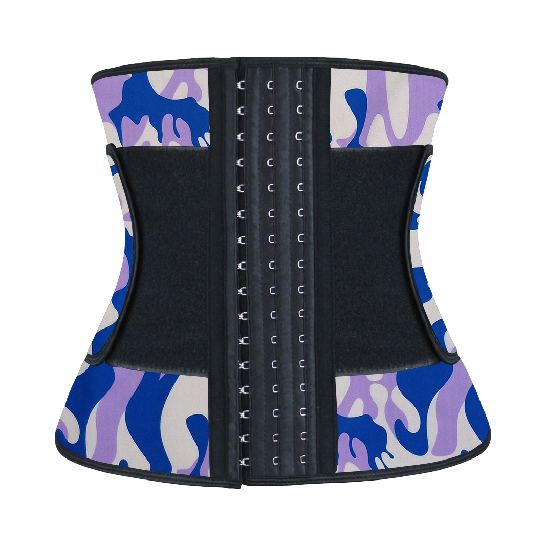 Camouflage Latex Waist Trainer Elastic Belt 3XS-6XL MH1860