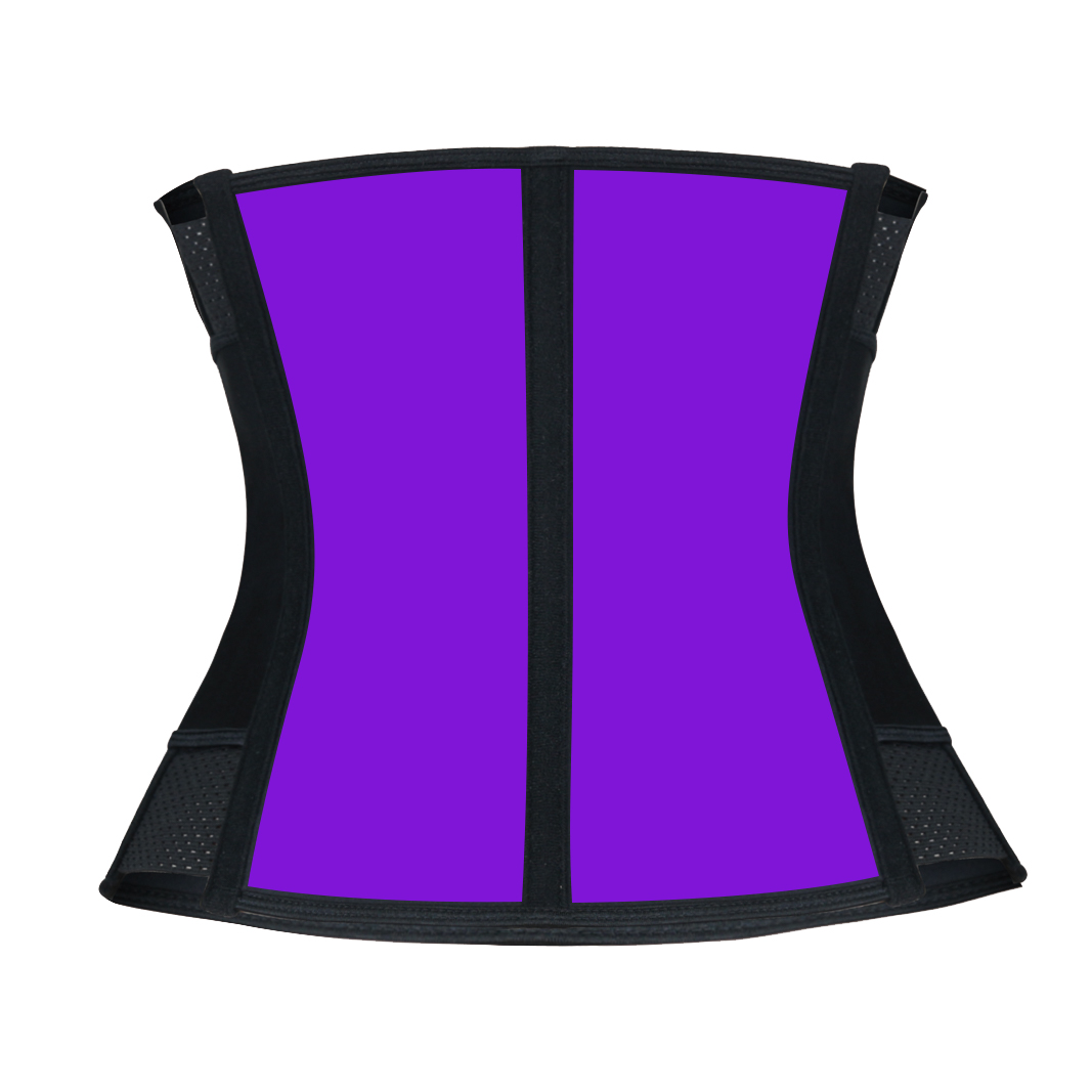 Purple Latex Waist Trainer Elastic Belt 3XS-6XL MH1861