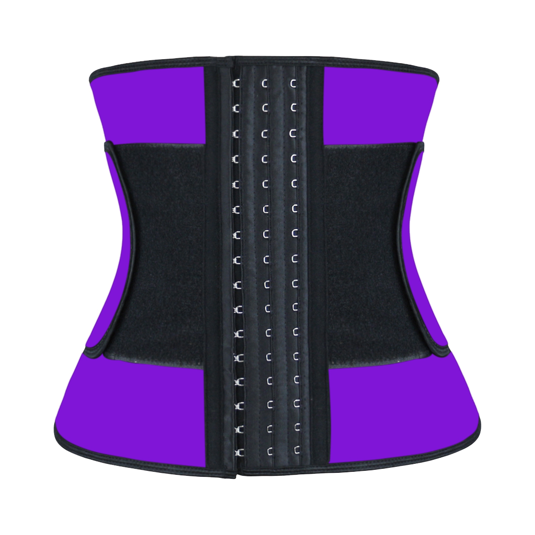 Purple Latex Waist Trainer Elastic Belt 3XS-6XL MH1861