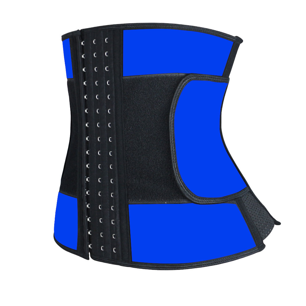 Blue Latex Waist Trainer Elastic Belt 3XS-6XL MH1862