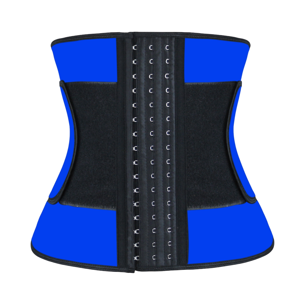 Blue Latex Waist Trainer Elastic Belt 3XS-6XL MH1862