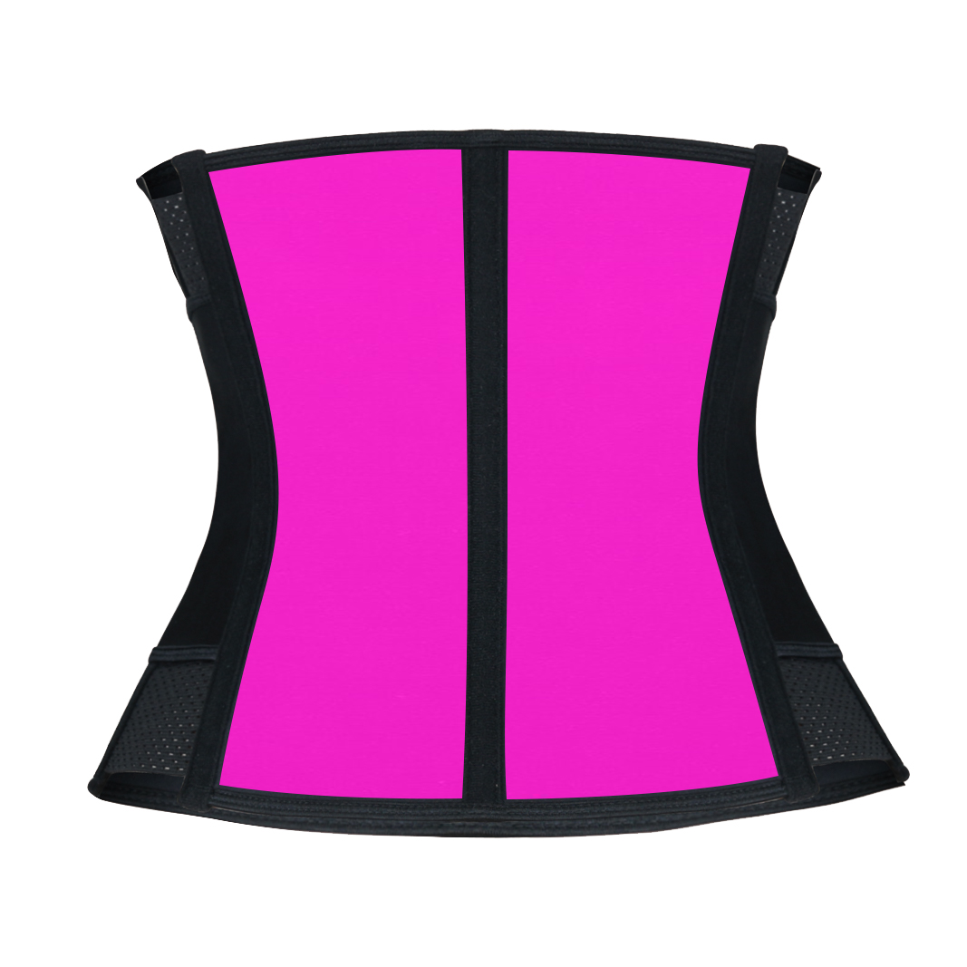 Pink Latex Waist Trainer Elastic Belt 3XS-6XL MH1863