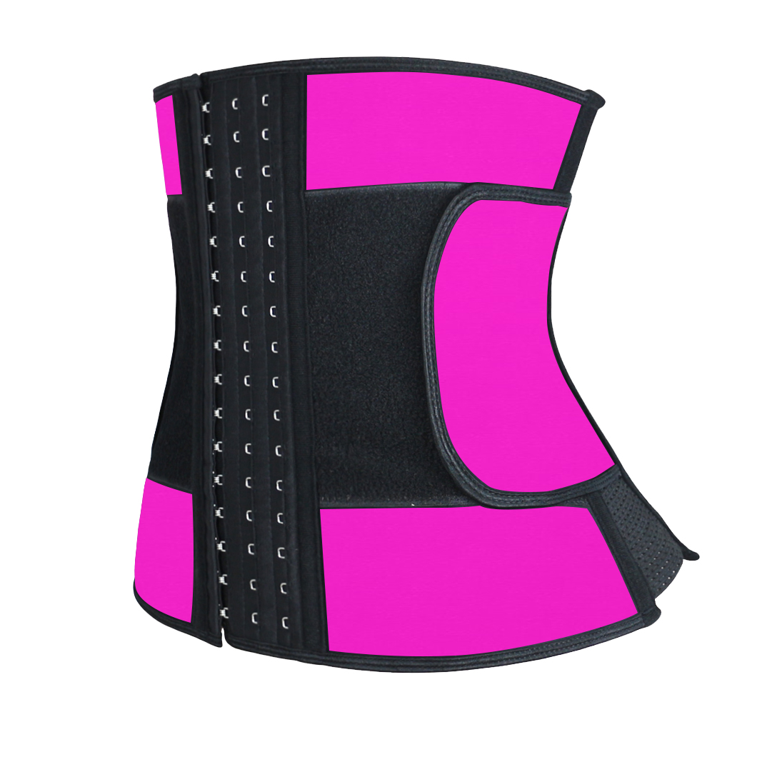 Pink Latex Waist Trainer Elastic Belt 3XS-6XL MH1863