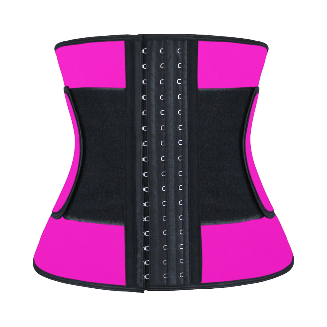 Pink Latex Waist Trainer Elastic Belt 3XS-6XL MH1863