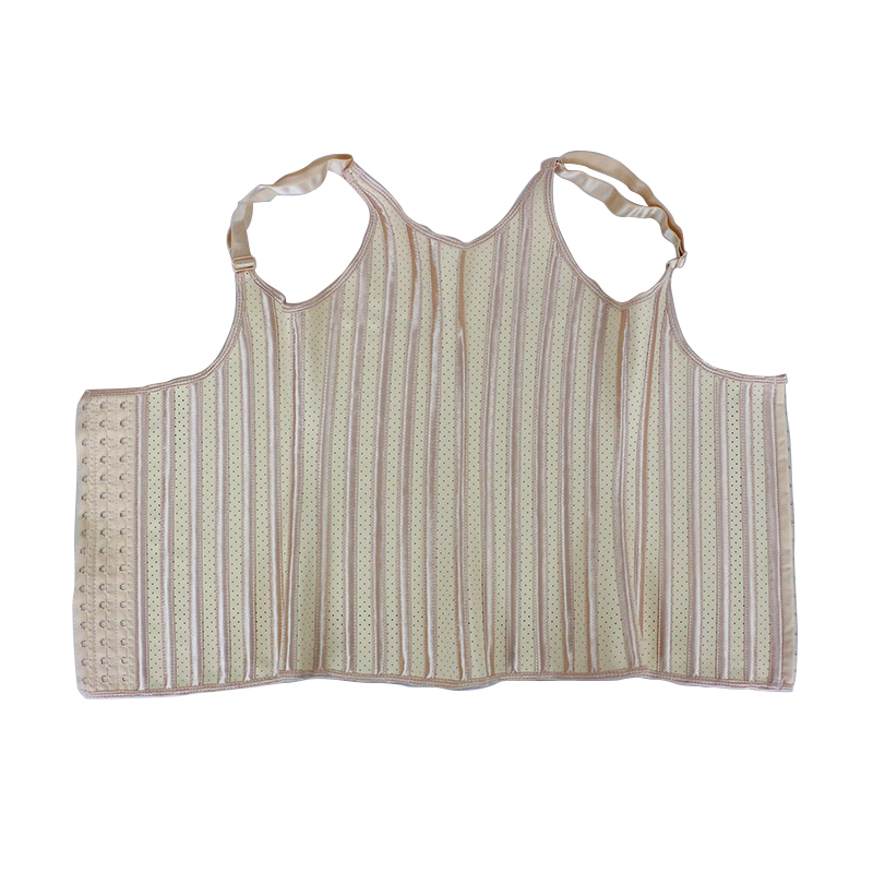 Nude 25 Steel Bones Waist Trainer Vest  MH1878