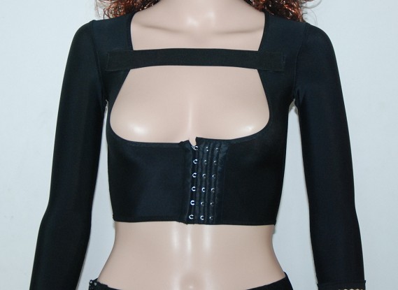 Black Liposuction Medical Body Shaper XS-3XL MH1845