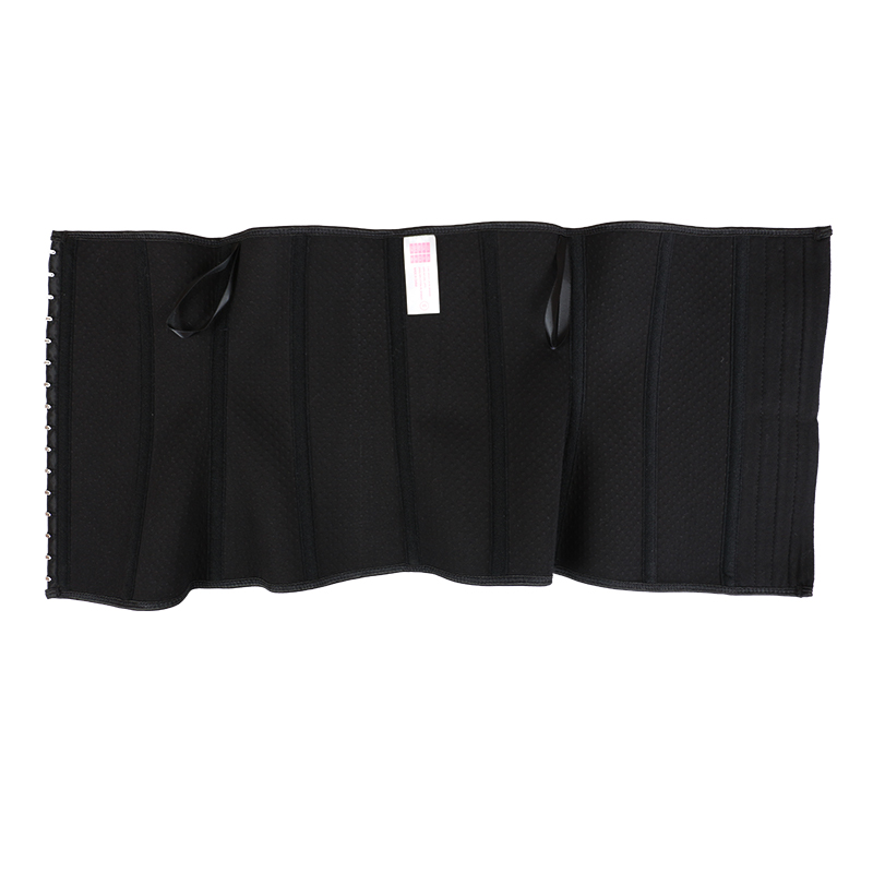 Tourmaline Black 4 layers latex waist trainer 3XS-6XL