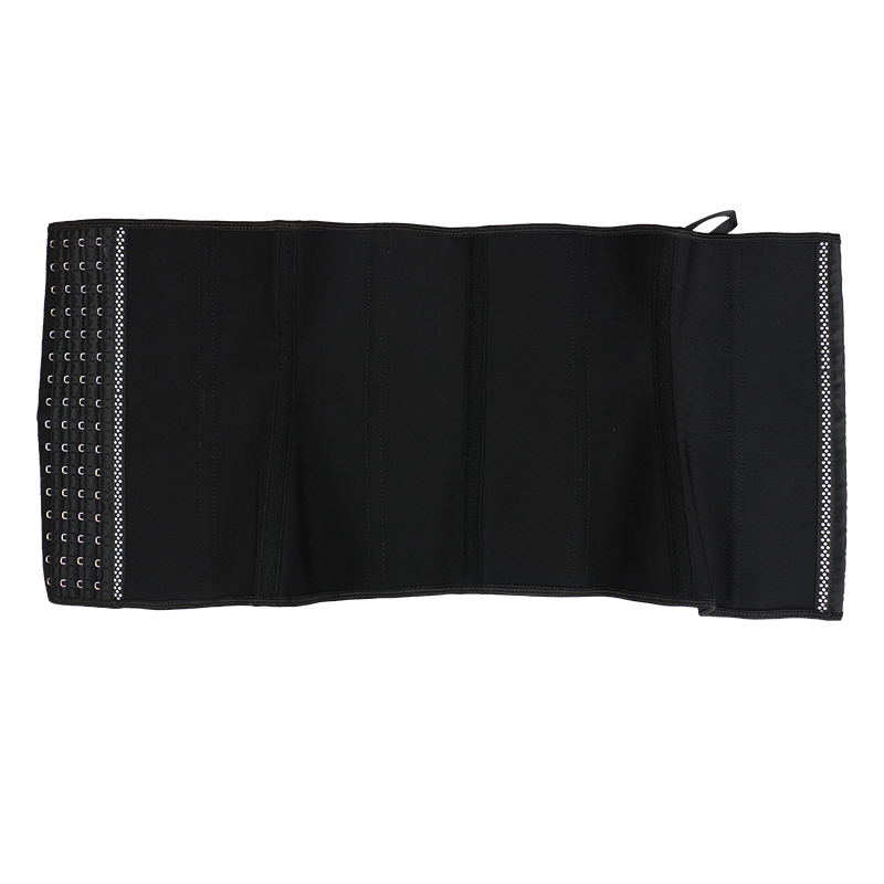 Tourmaline Black 4 layers latex waist trainer 3XS-6XL