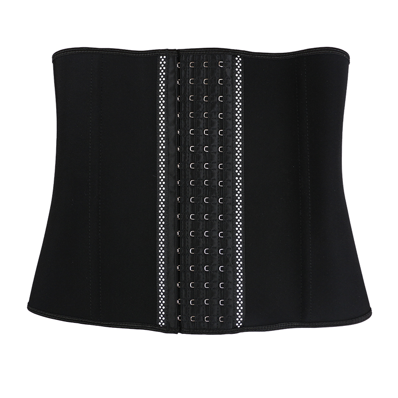 Tourmaline Black 4 layers latex waist trainer 3XS-6XL