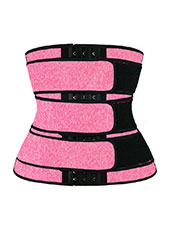 Snow Pink Neoprene Triple Belt with Hook MHW100005SP