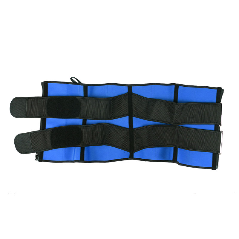 Blue Double slide buckle belt waist trainer MHW100040BL