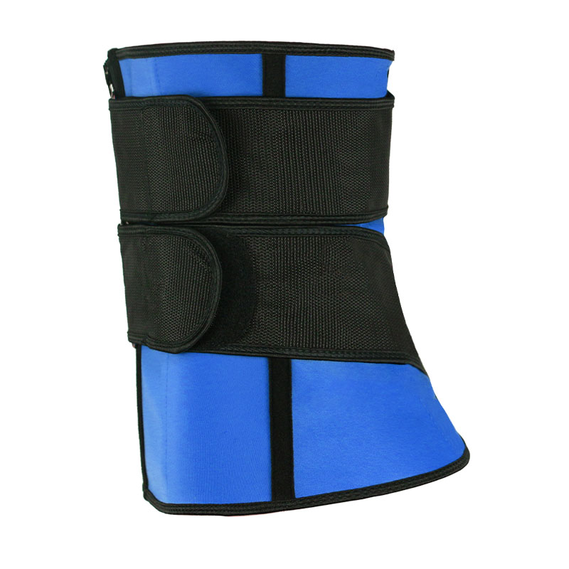 Blue Double slide buckle belt waist trainer MHW100040BL