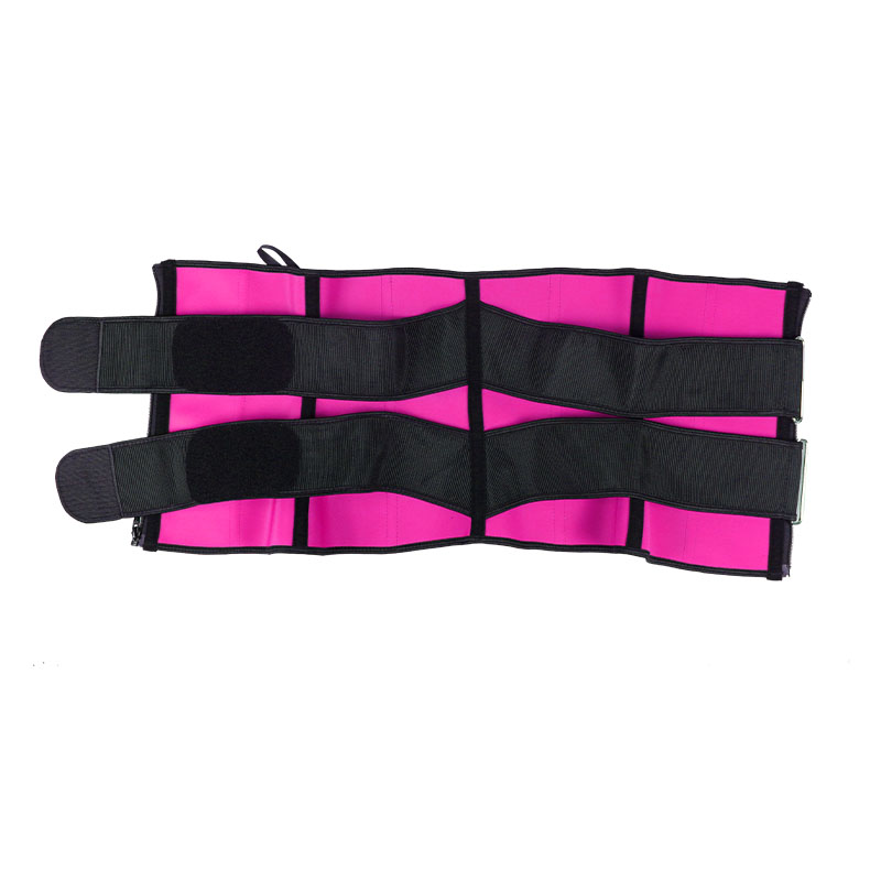 Pink Double slide buckle belt waist trainer MHW100040P